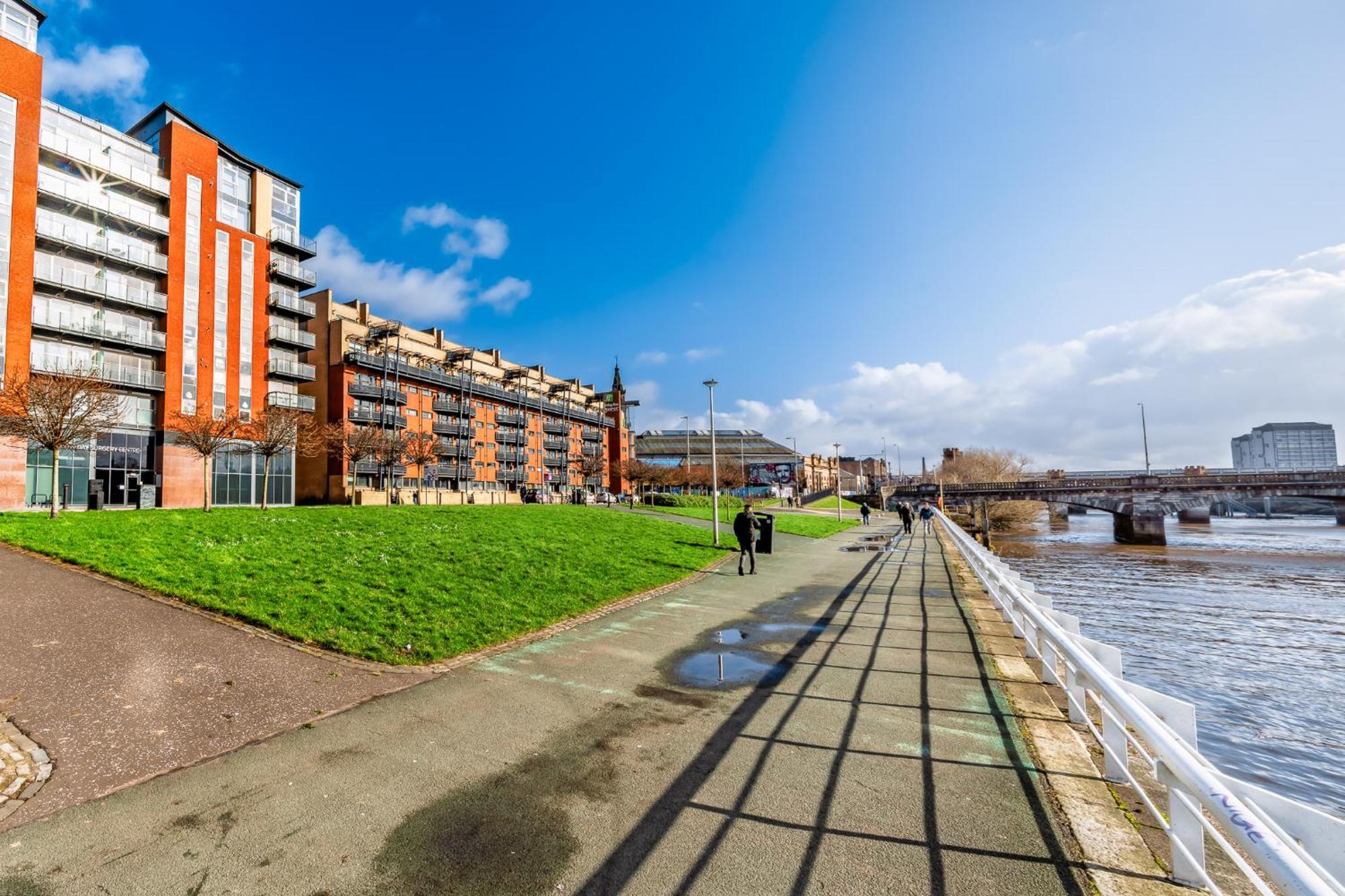 Glasgow City Flats Buitenkant foto